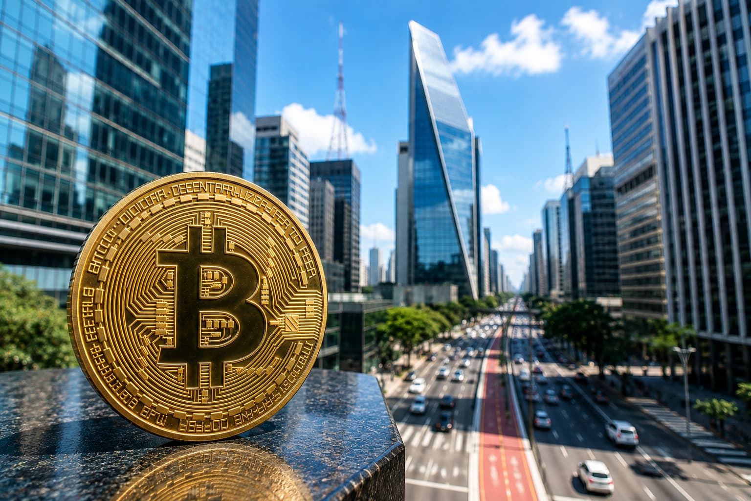 Bitcoin sobe enquanto fluxo de ETFs e decisão do Fed criam pressão sobre ativos de risco