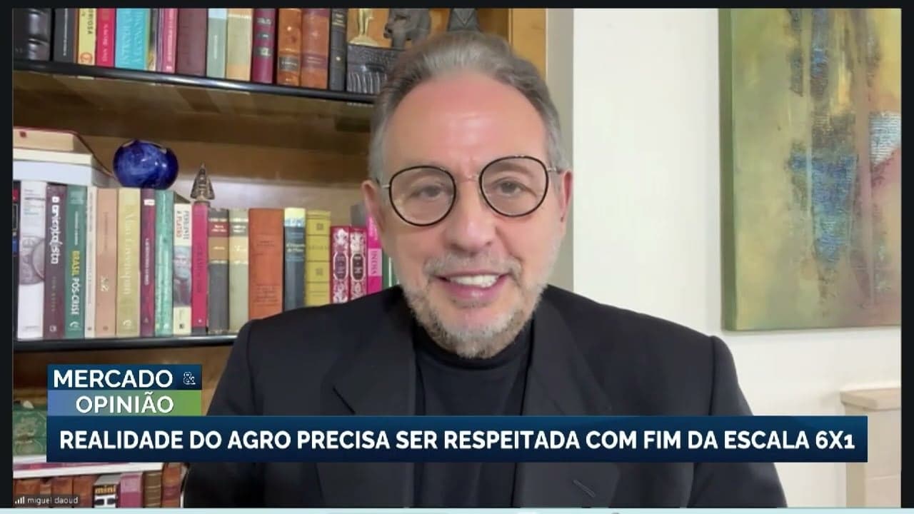 Miguel Daoud analisa os desafios da agropecuária com nova jornada de trabalho