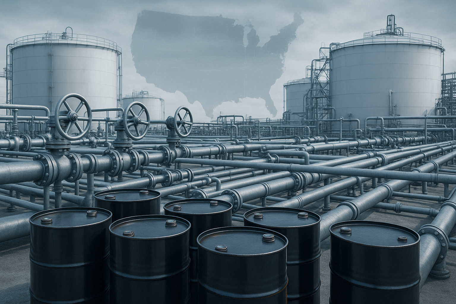 Estados Unidos libera 53,3 milhões de barris de petróleo da SPR