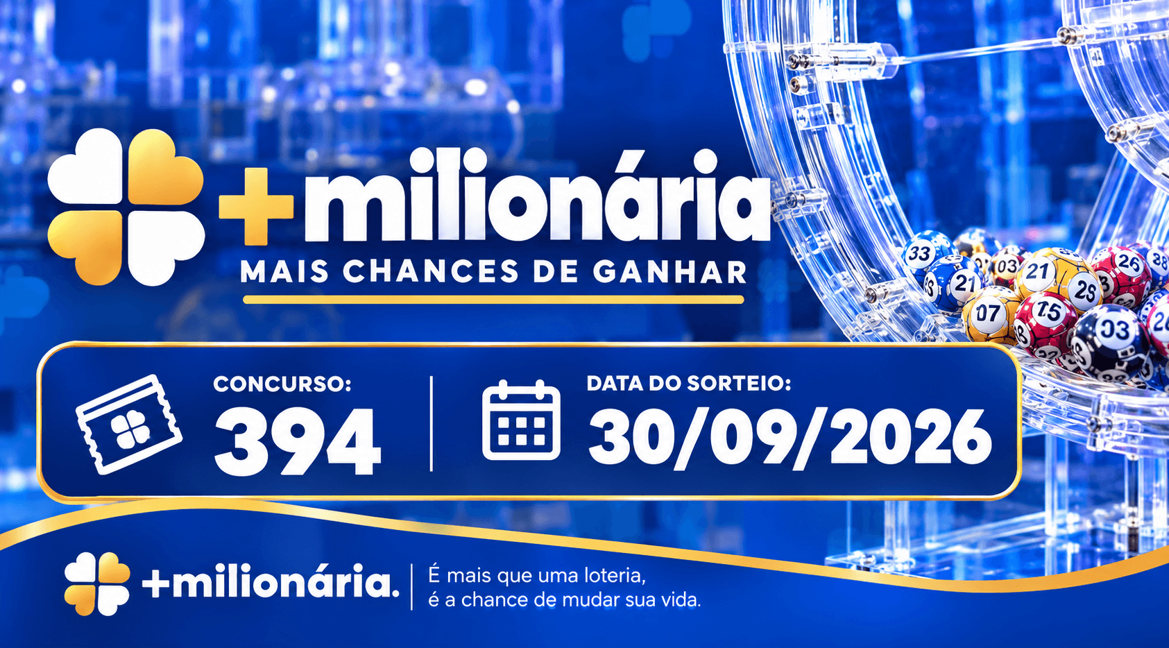 Resultado da +Milionária de hoje: veja os números sorteados no concurso 394