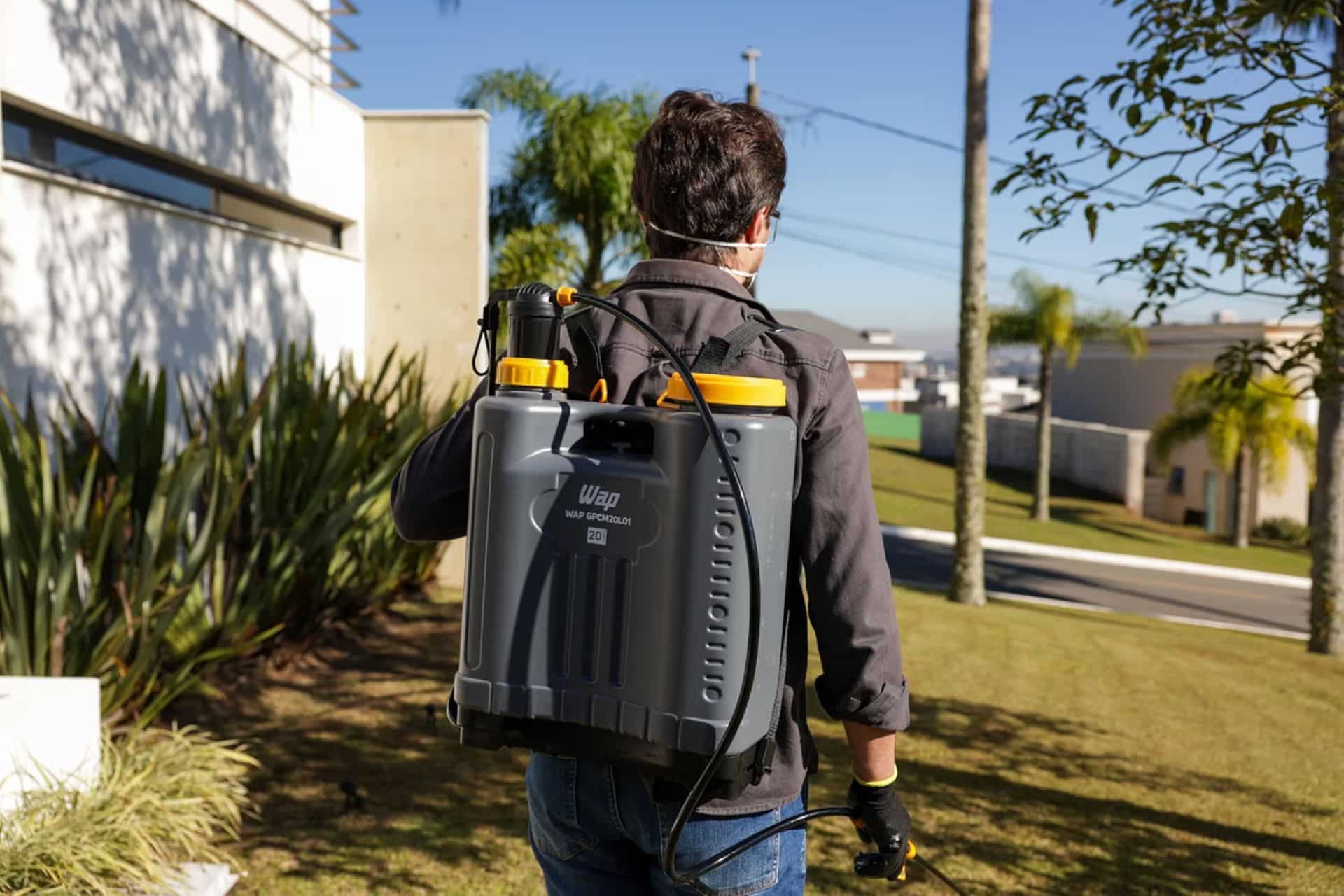 WAP Lança Pulverizador Costal Manual de 20 Litros para Jardinagem