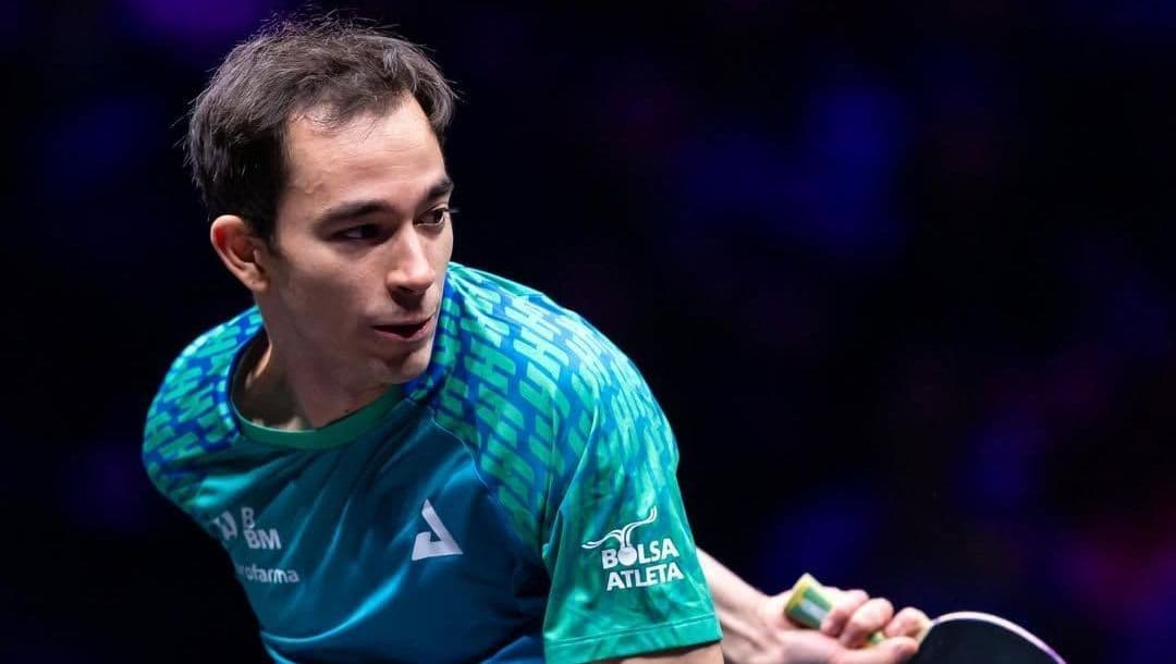 Hugo Calderano avança para semifinais da Copa do Mundo de Tênis de Mesa