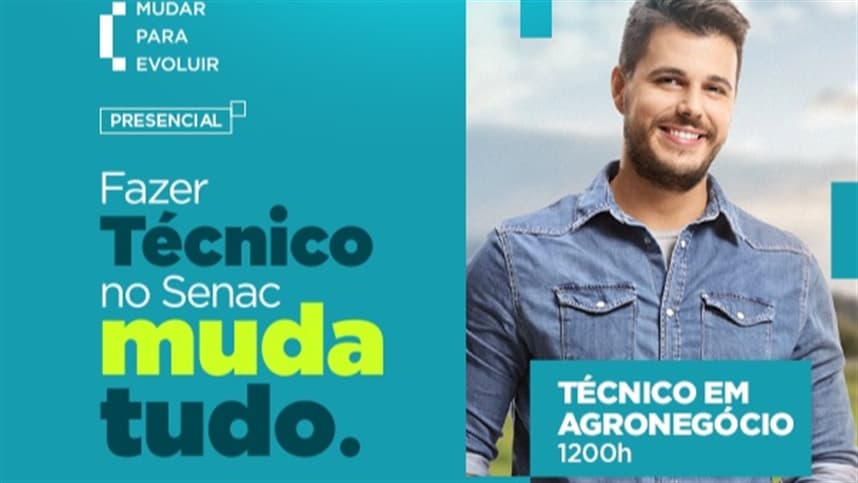 Senac-RS lança curso Técnico em Agronegócio em outubro