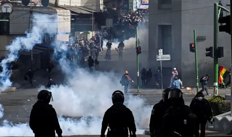 Brasil alerta sobre viagens à Bolívia em meio a protestos