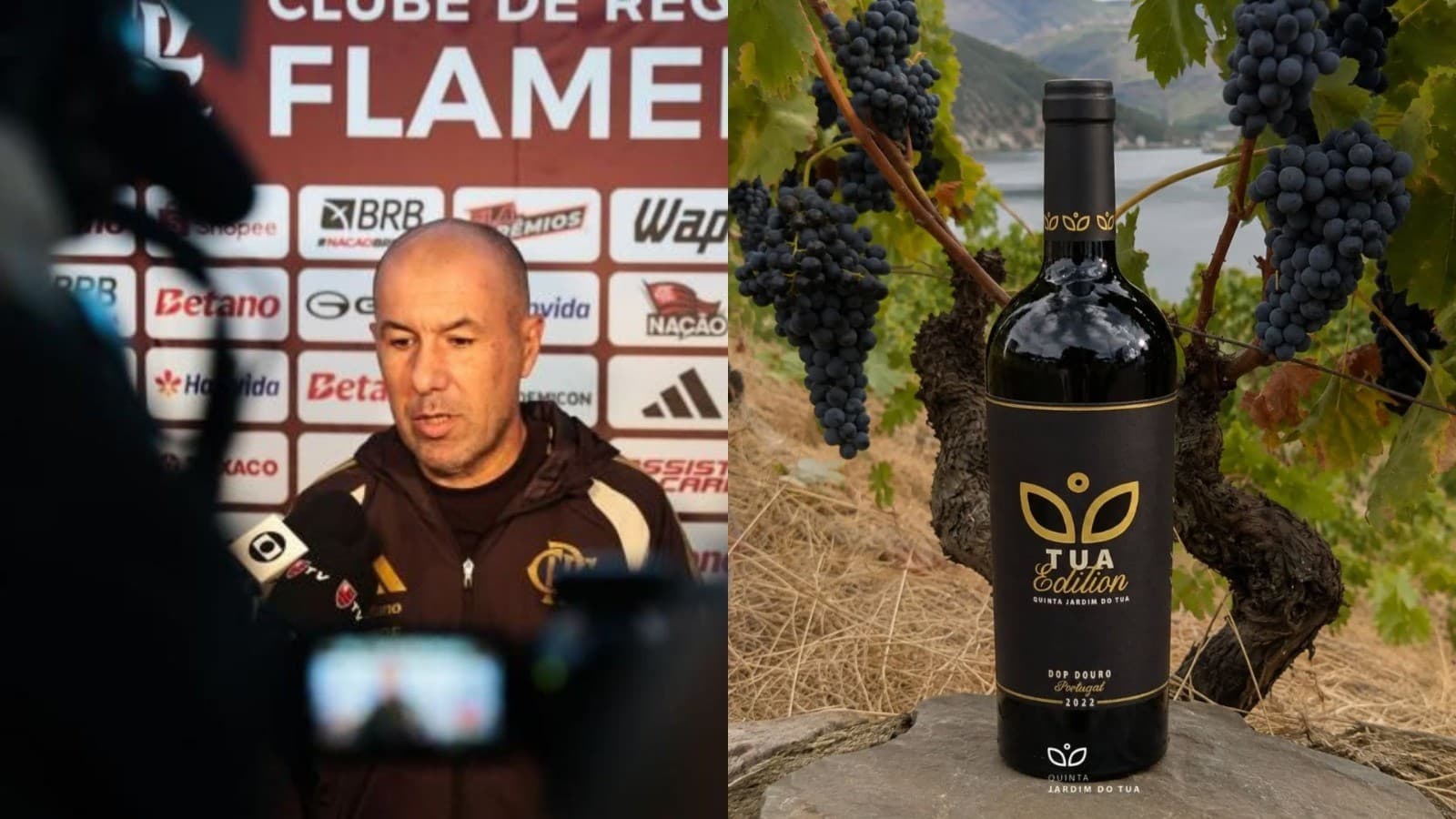 Leonardo Jardim, técnico do Flamengo, também é produtor de vinhos e azeite