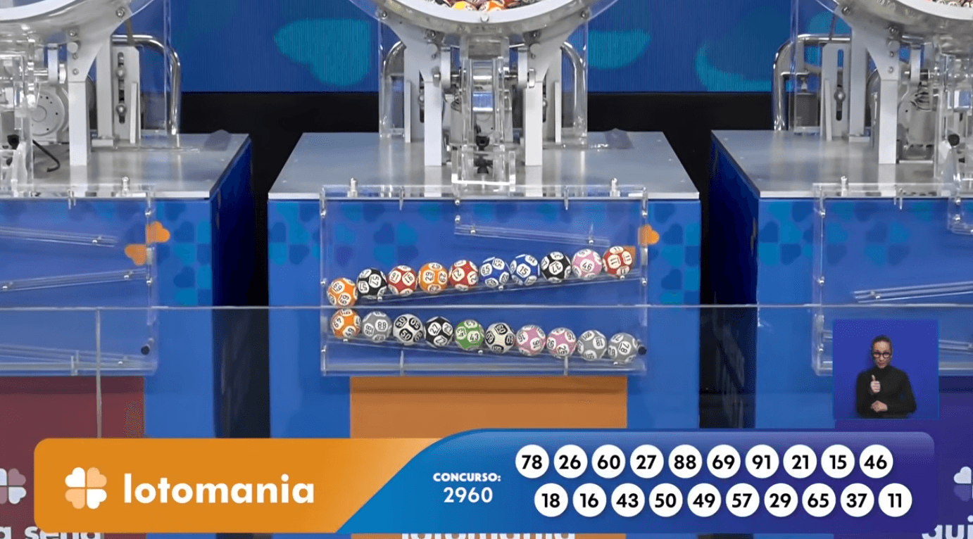 Resultado da Lotomania 2960 hoje (07/08/2026): confira as 20 dezenas sorteadas