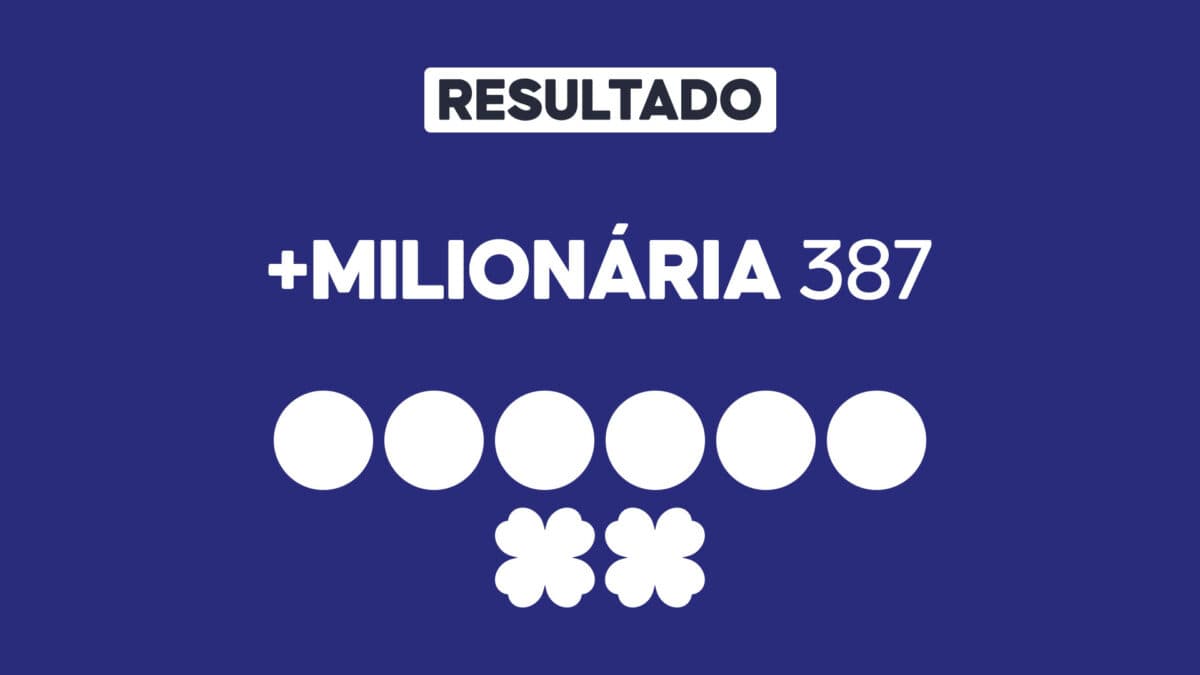 Resultado da +Milionária de hoje: confira os números e trevos do concurso 387