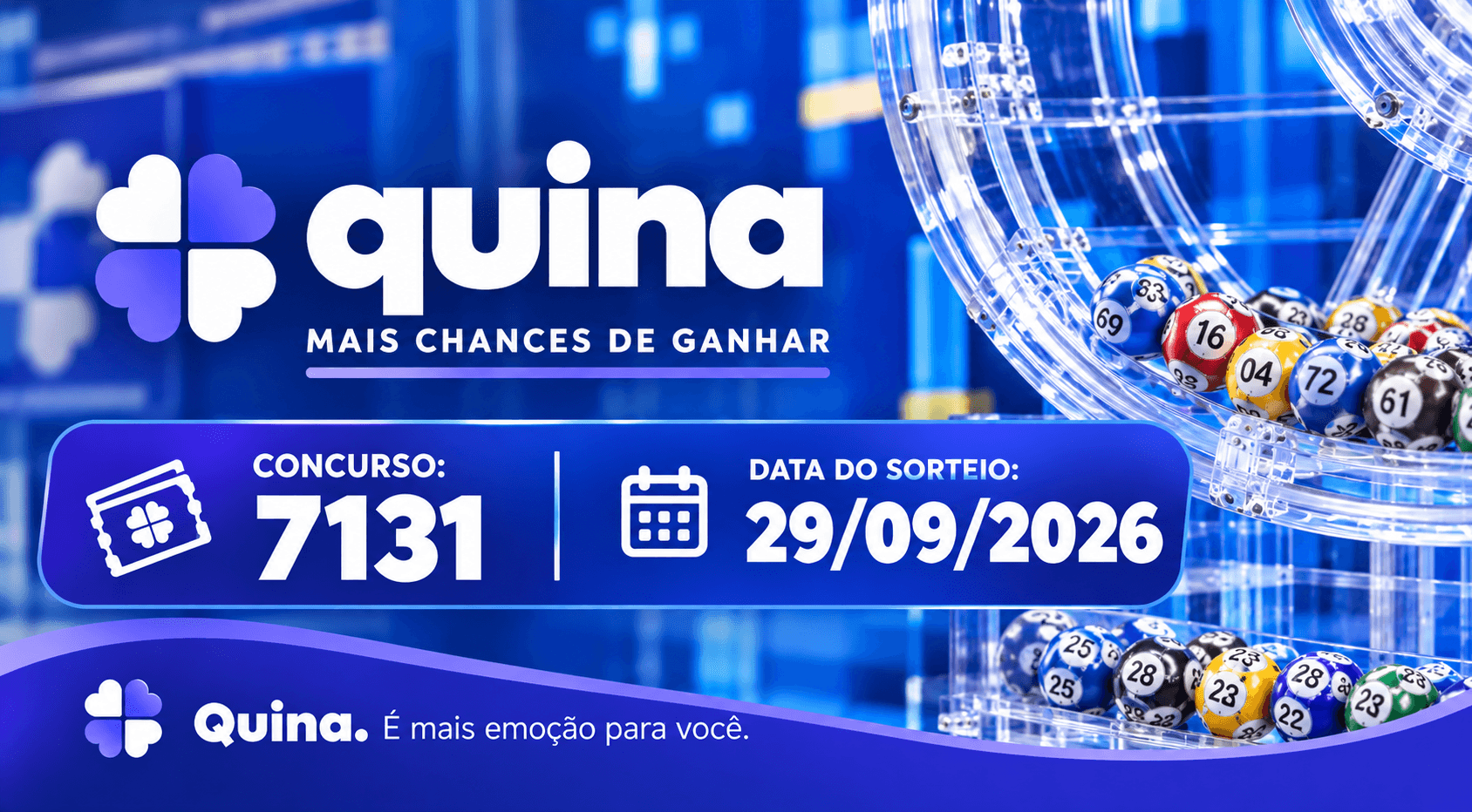 Resultado da Quina de hoje: veja os números sorteados no concurso 7130