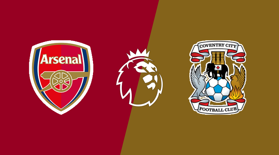 Arsenal x Coventry City hoje: tudo sobre o jogo pela Premier League