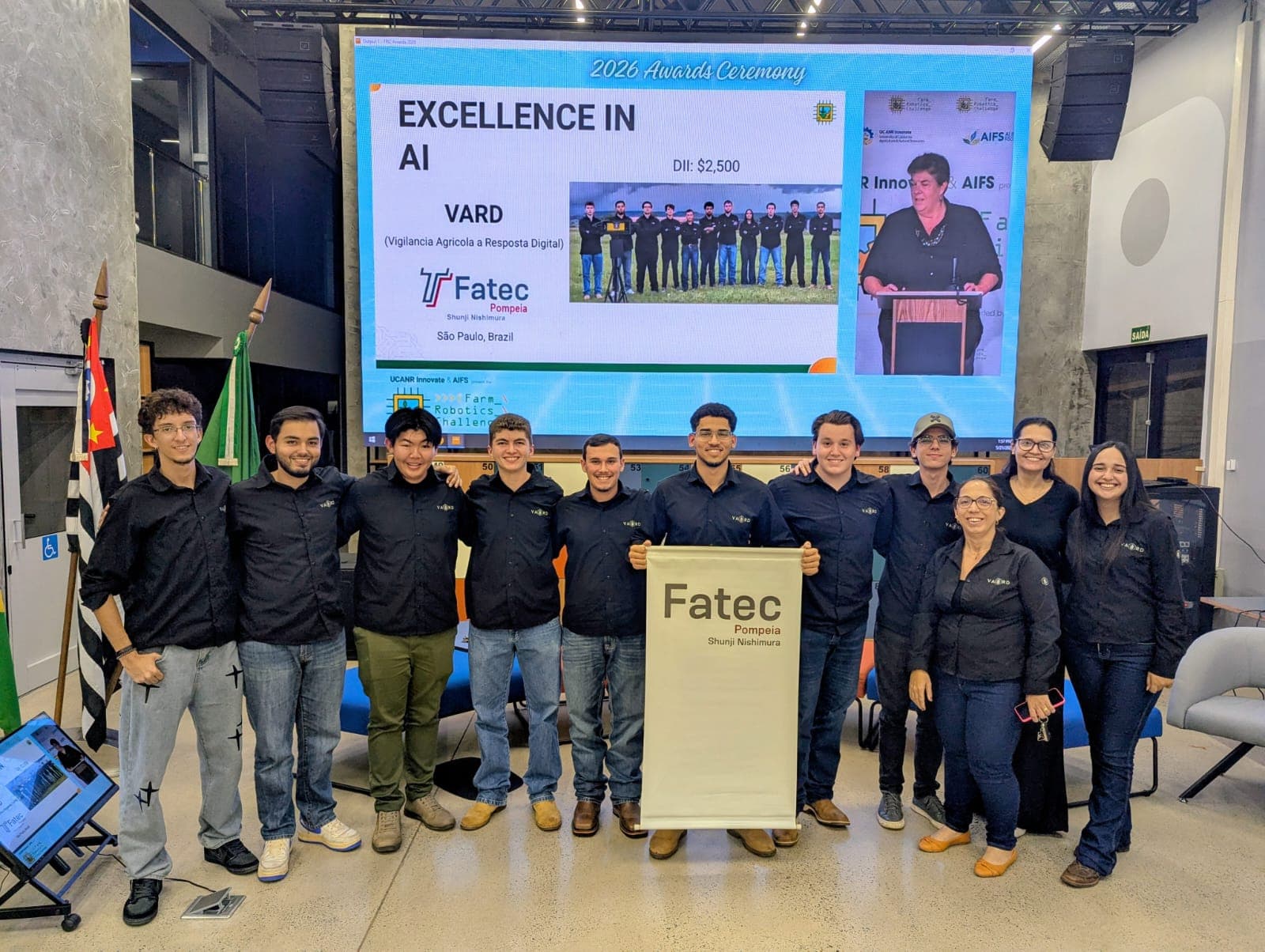 Fatec Pompeia brilha no Farm Robotics Challenge 2026 com inovação