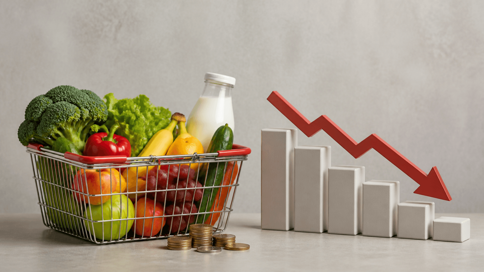 IPC-S registra queda de 0,39% em agosto, mas alta em 12 meses chega a 3,91%