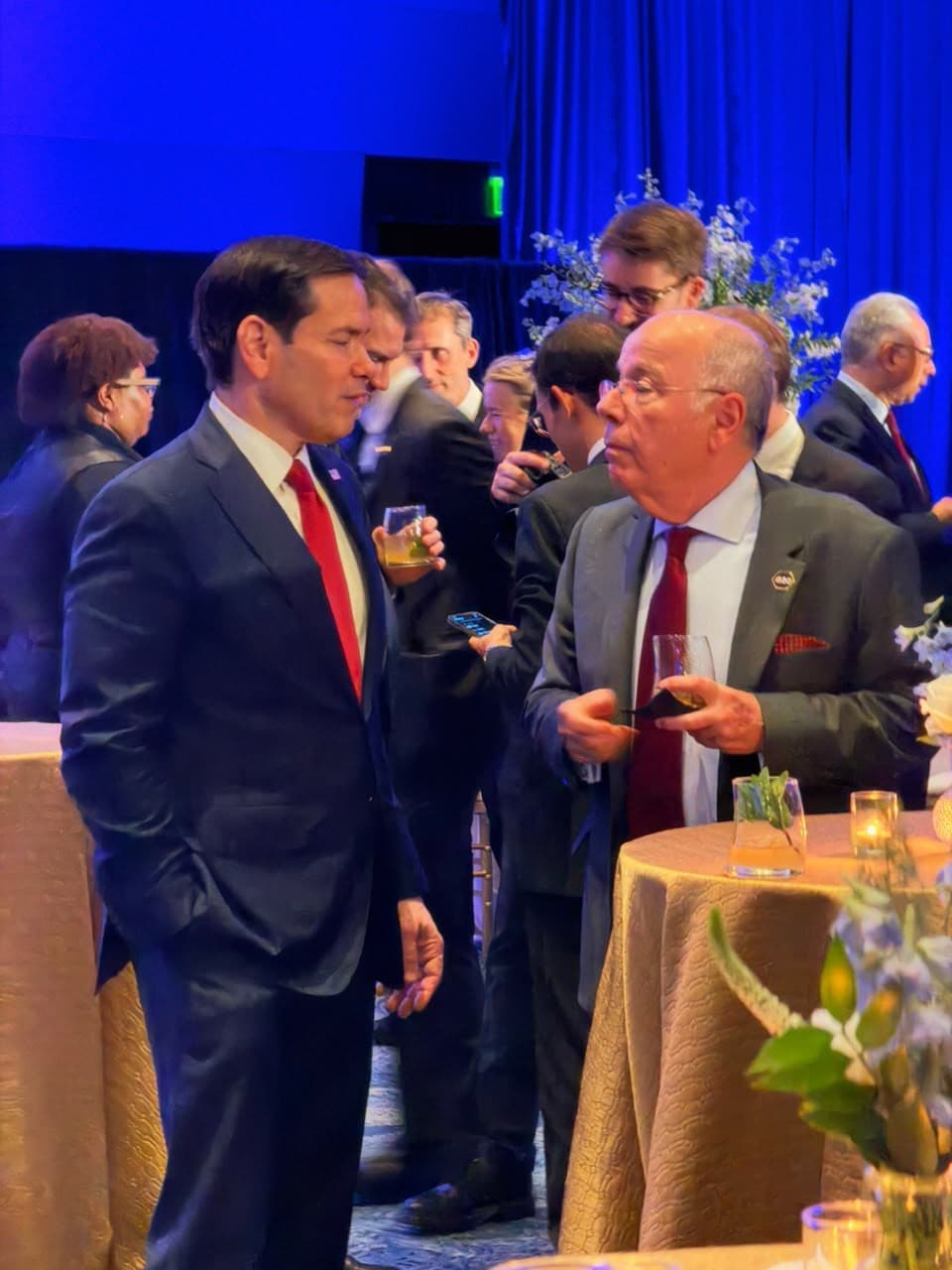Mauro Vieira e Marco Rubio se encontram em Atlanta durante G20