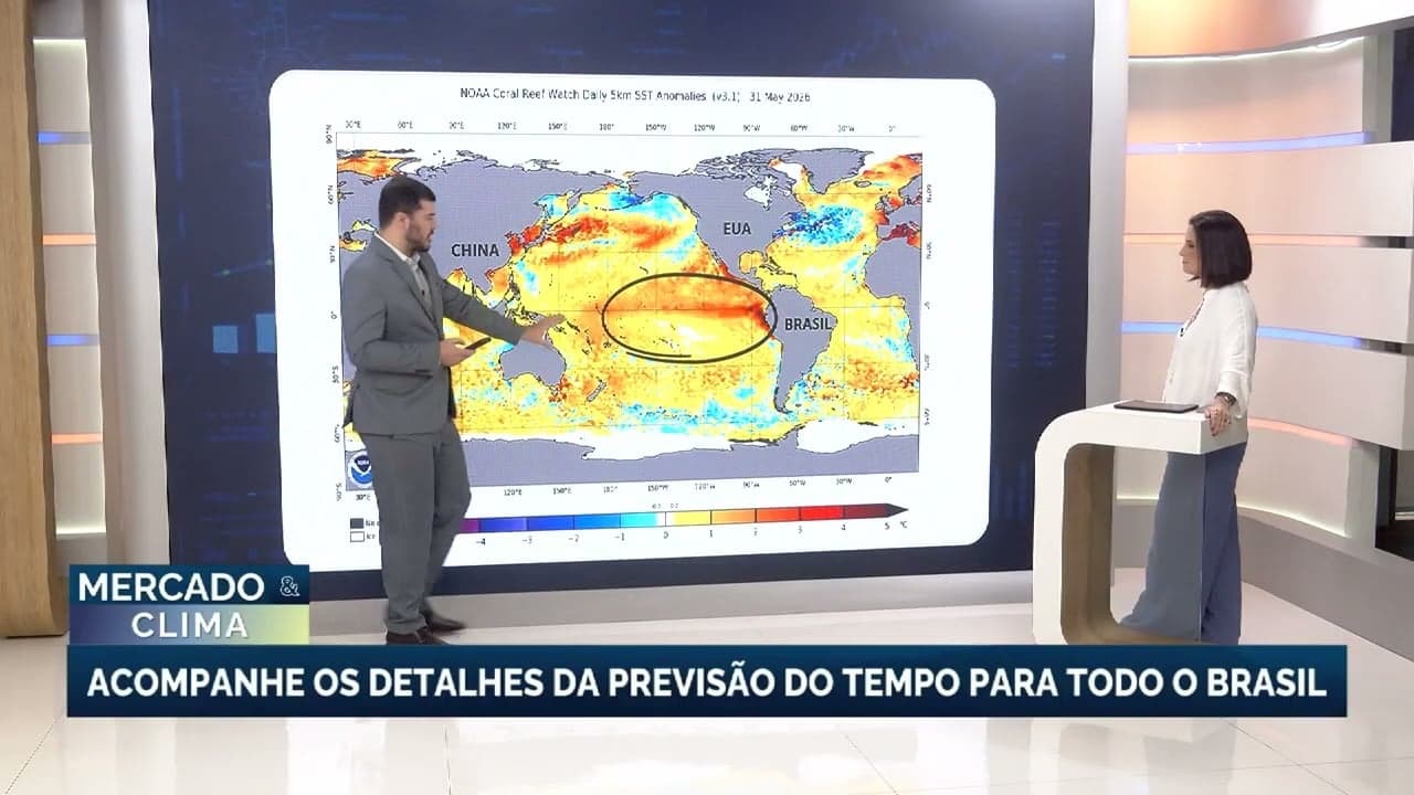 Expectativas climáticas para junho: calor e chuvas no Brasil