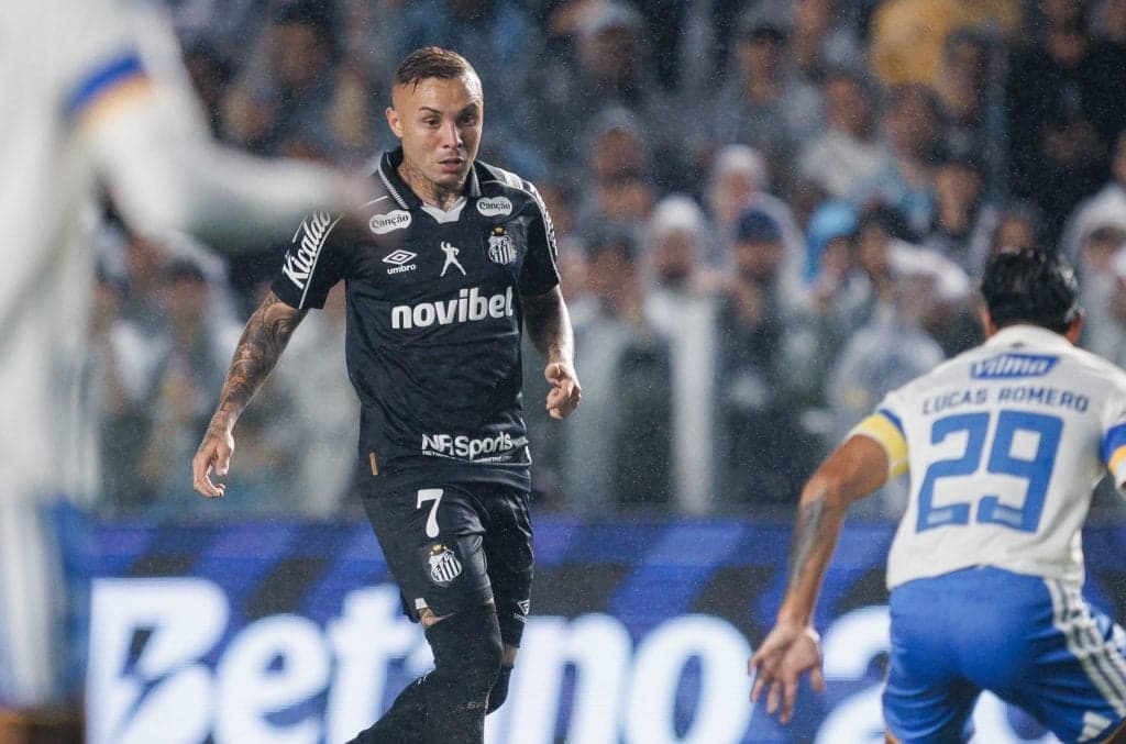 Cebolinha desfalca Santos contra Flamengo pelo Brasileirão