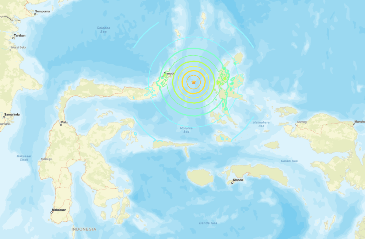 Indonésia Sob Ameaça de Tsunami Após Terremoto de 7,8