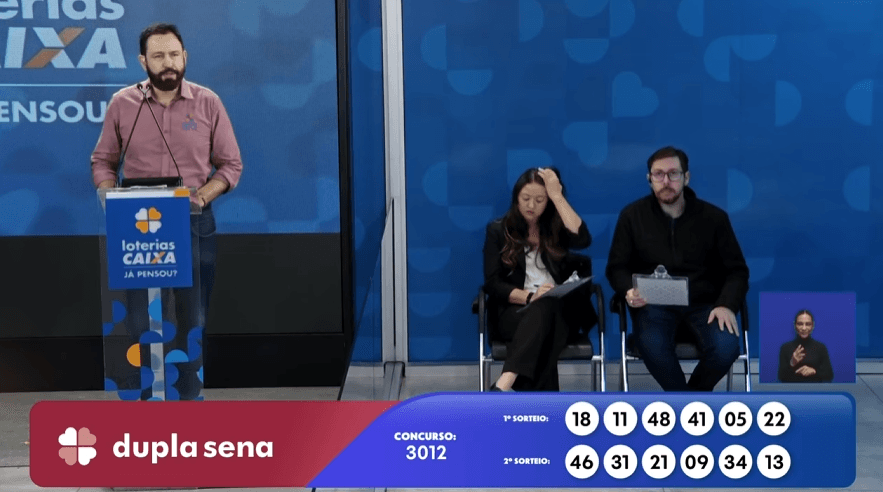 Resultado da Dupla Sena de hoje: veja os números sorteados no concurso 3012