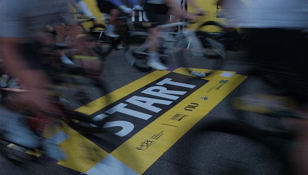 Cerca de 3.500 ciclistas competem na última etapa do L’Étape Brasil 2026