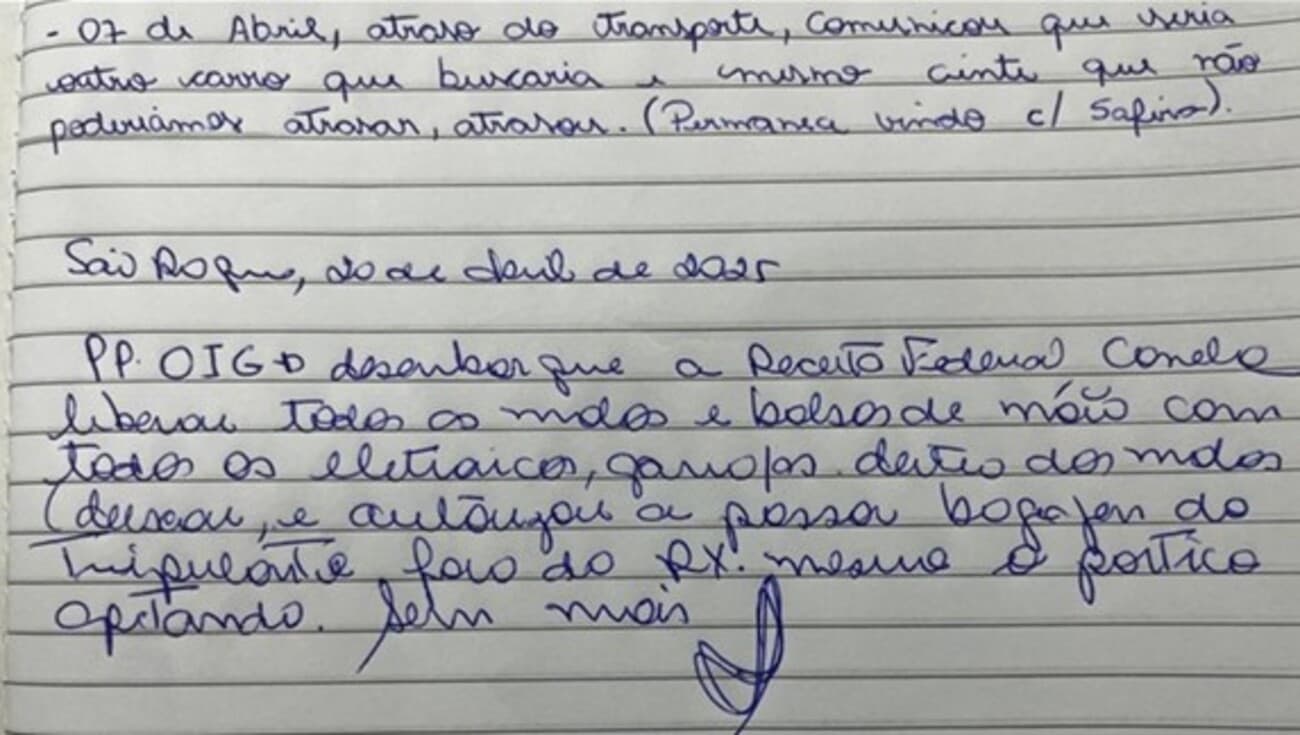 PF investiga málibas liberadas sem inspeção em voo com políticos