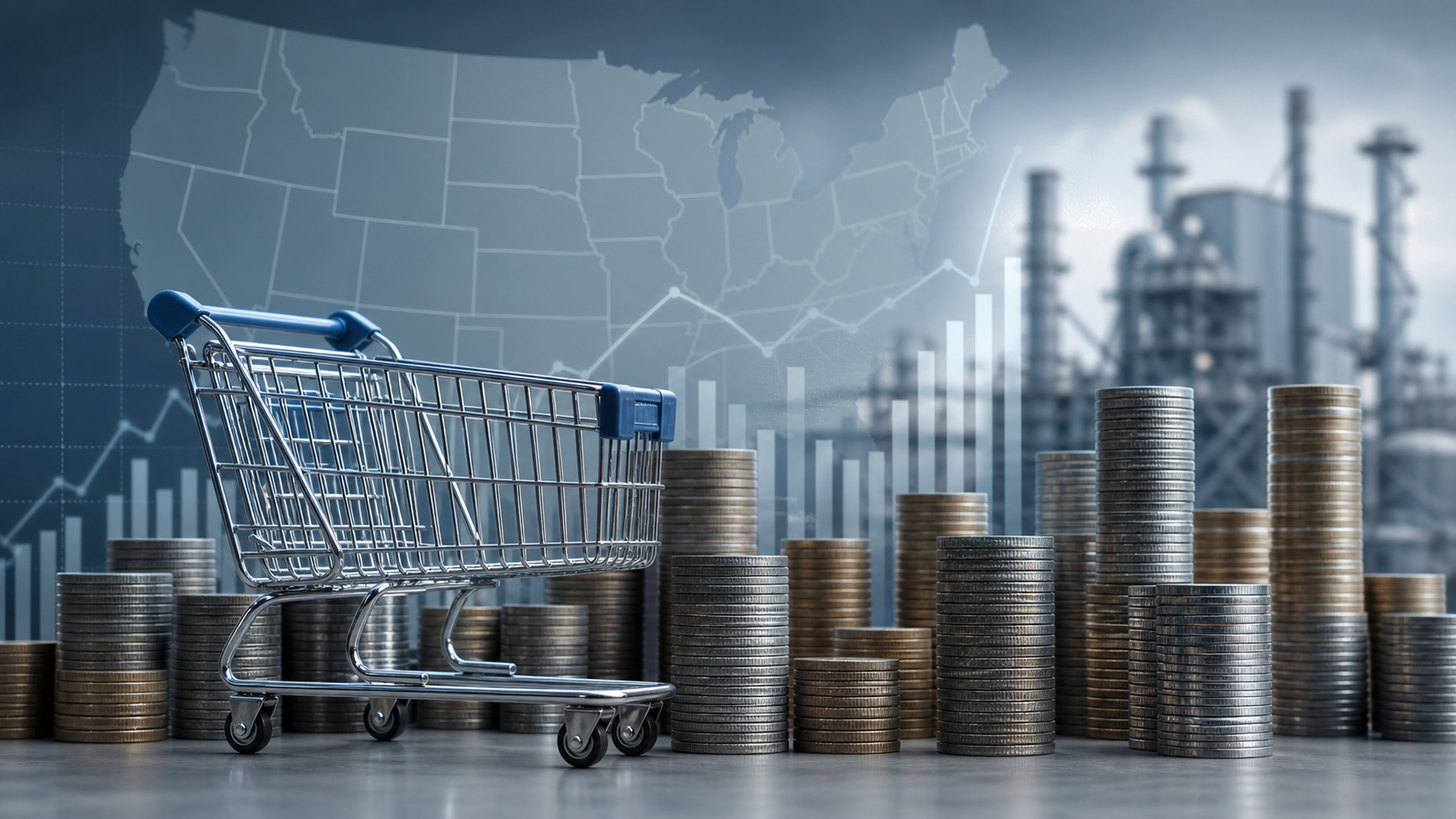 Crescimento leve da economia dos EUA revela desafios para o consumo