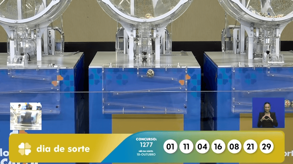 Resultado do Dia de Sorte 1277: confira os números sorteados