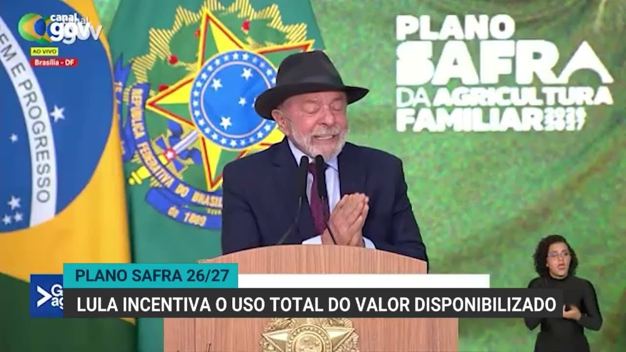 Lula convoca agricultores a relatar dificuldades com crédito agrícola