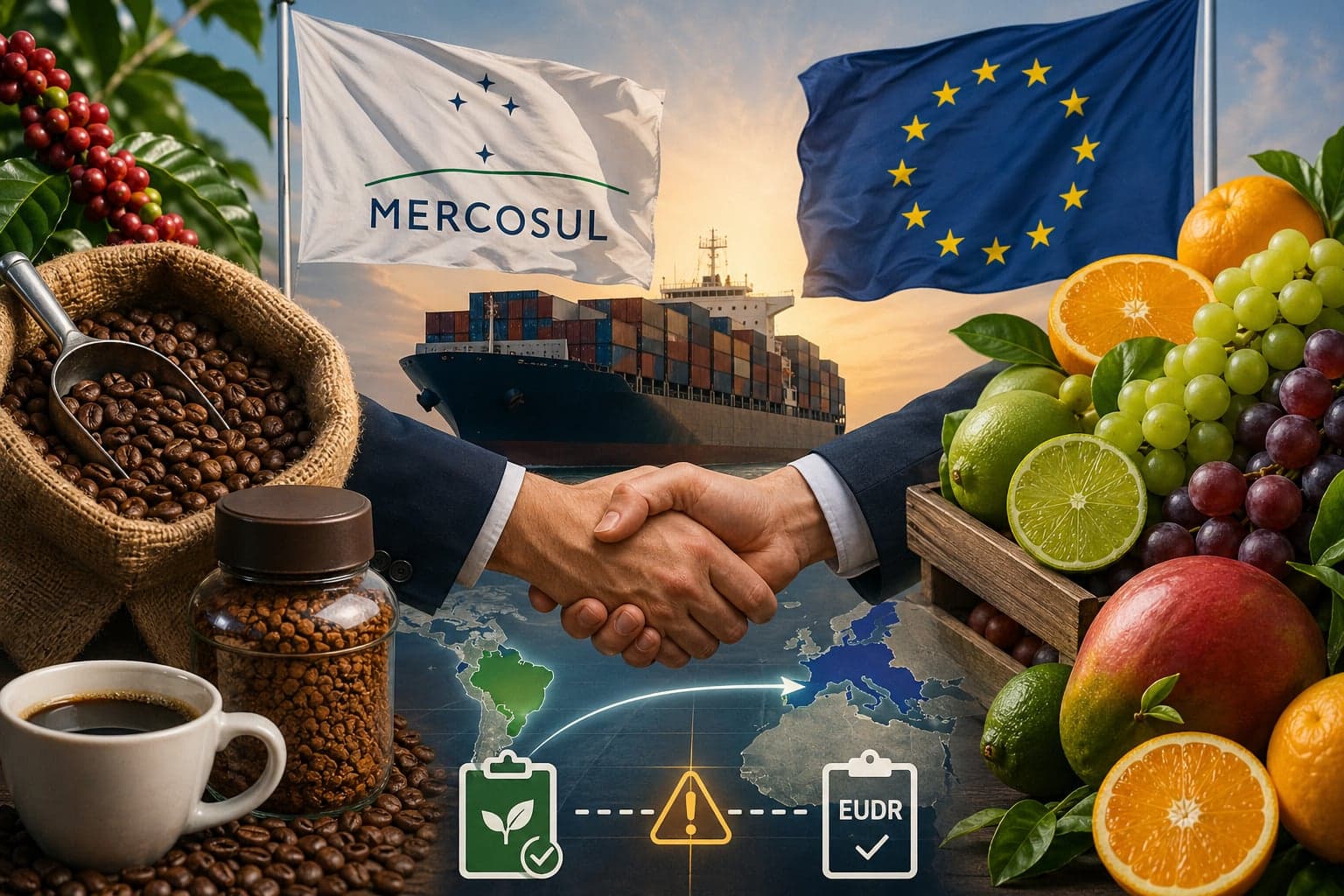 Acordo Mercosul-União Europeia pode impulsionar agronegócio brasileiro