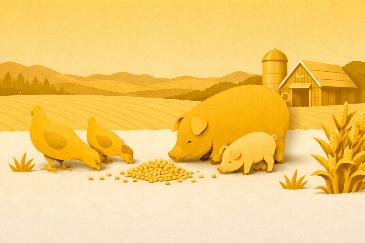 Crescimento de produção de ração no Brasil reflete demanda global