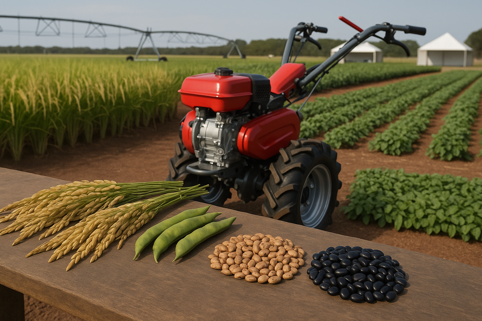 Embrapa apresenta novas cultivares de feijão e arroz na AgroBrasília