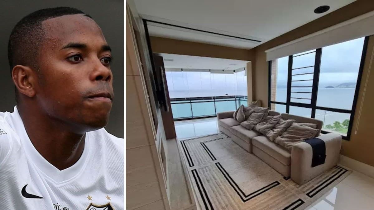 Cobertura de luxo de Robinho é anunciada com redução de R$ 1,1 milhão