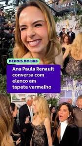 Premiere do Tapete Vermelho: Ana Paula Renault e Celebridades