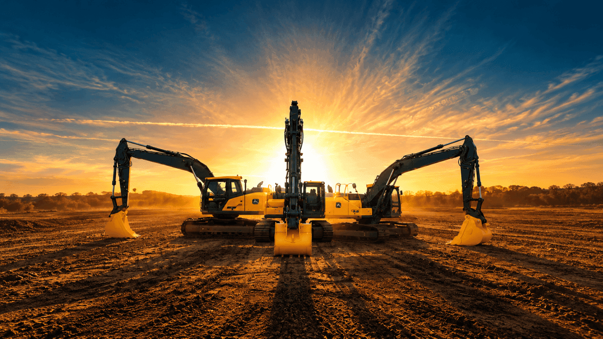 John Deere lança escavadeiras DEX para otimizar obras e reduzir custos