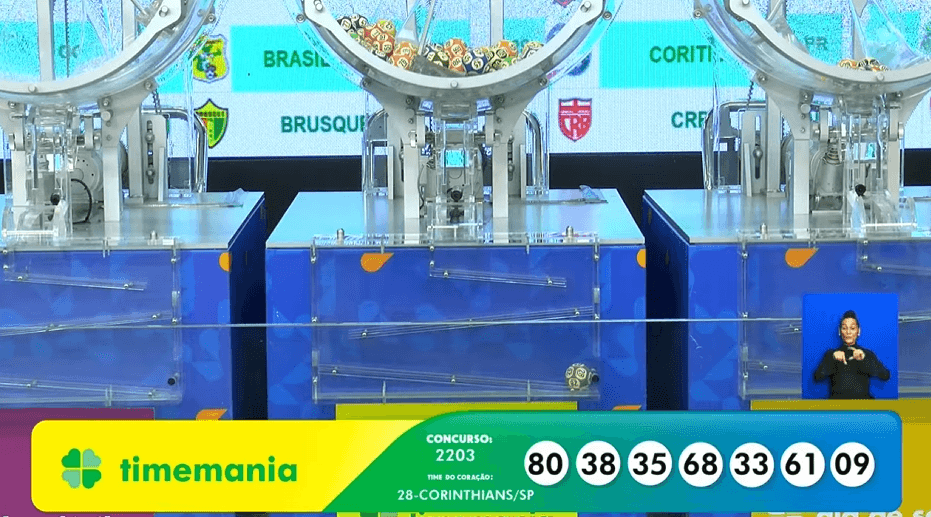 Resultado da Timemania de hoje: veja as dezenas do concurso 2203