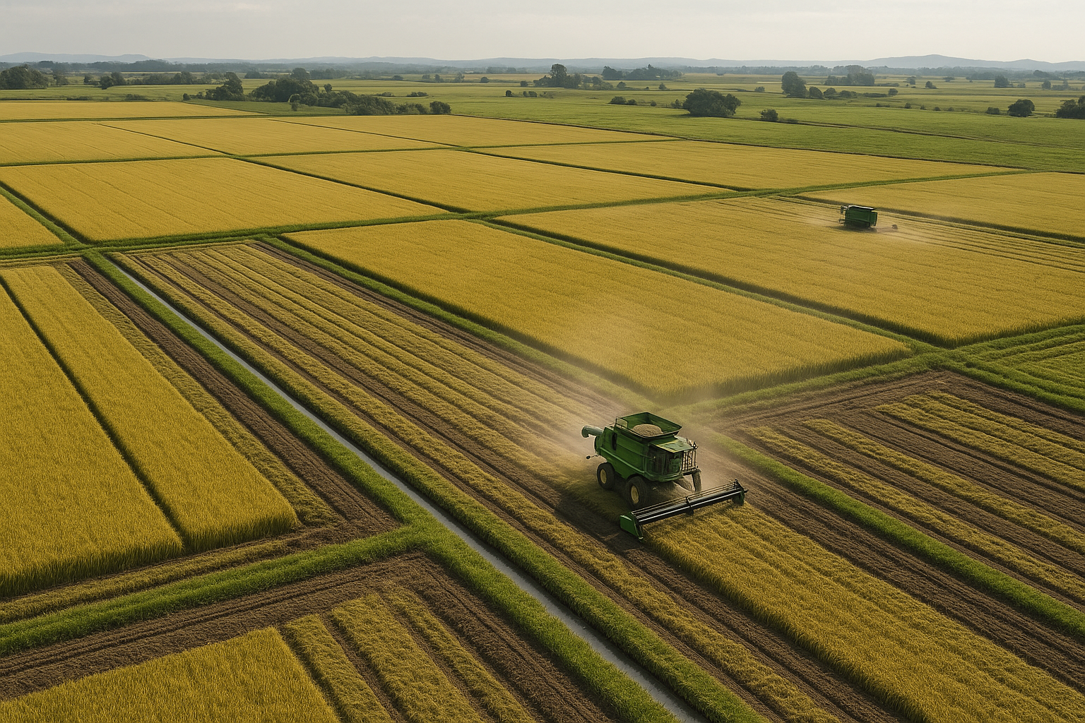 Colheita de arroz no Rio Grande do Sul atinge 87,45% da área plantada