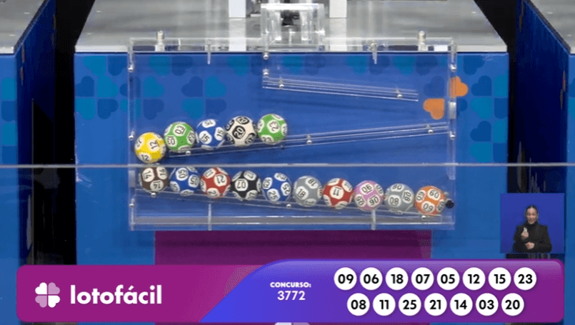 Resultado da Lotofácil de hoje: confira as 15 dezenas sorteadas no concurso 3772