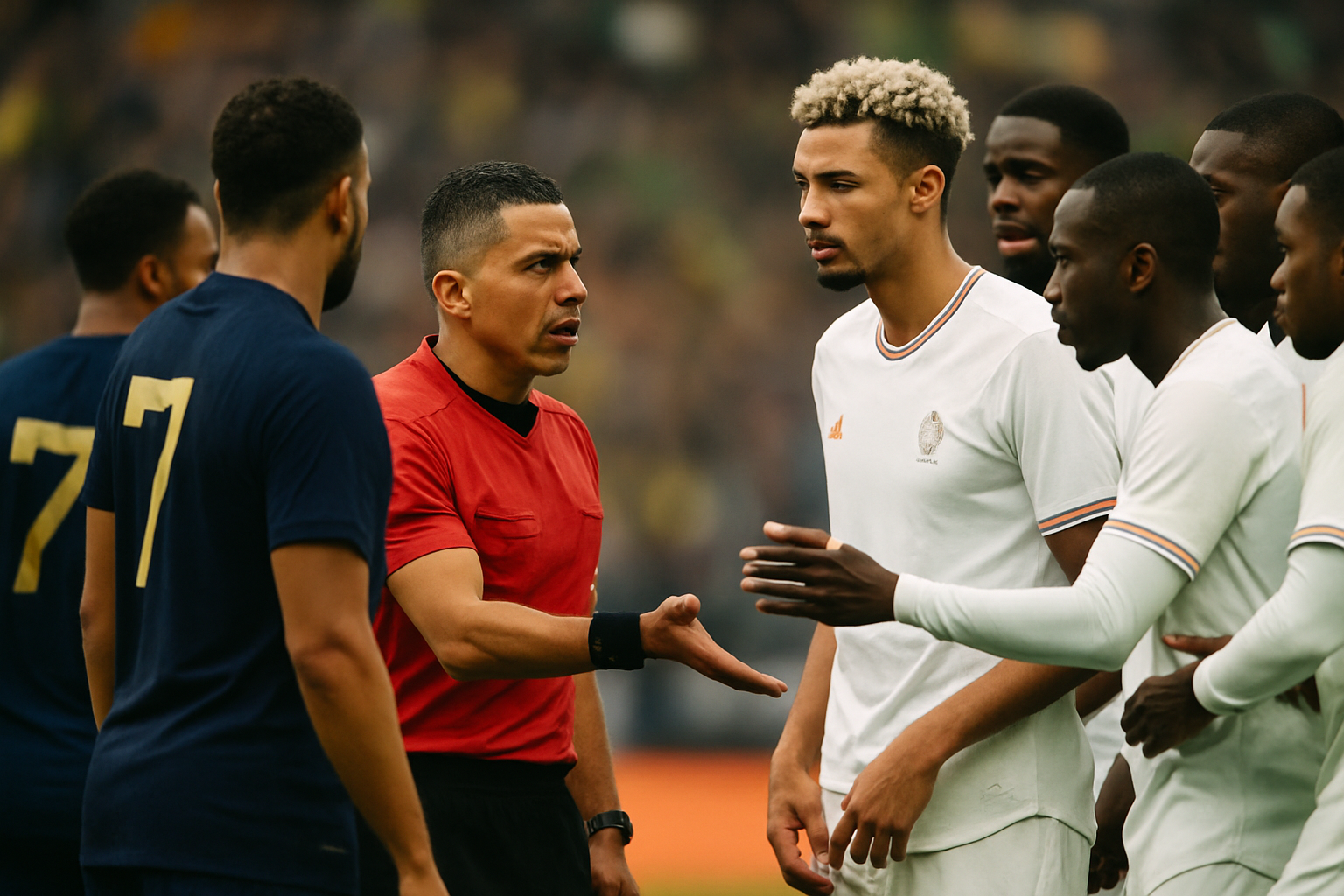 Dayot Upamecano Expulso em Amistoso Contra o Brasil