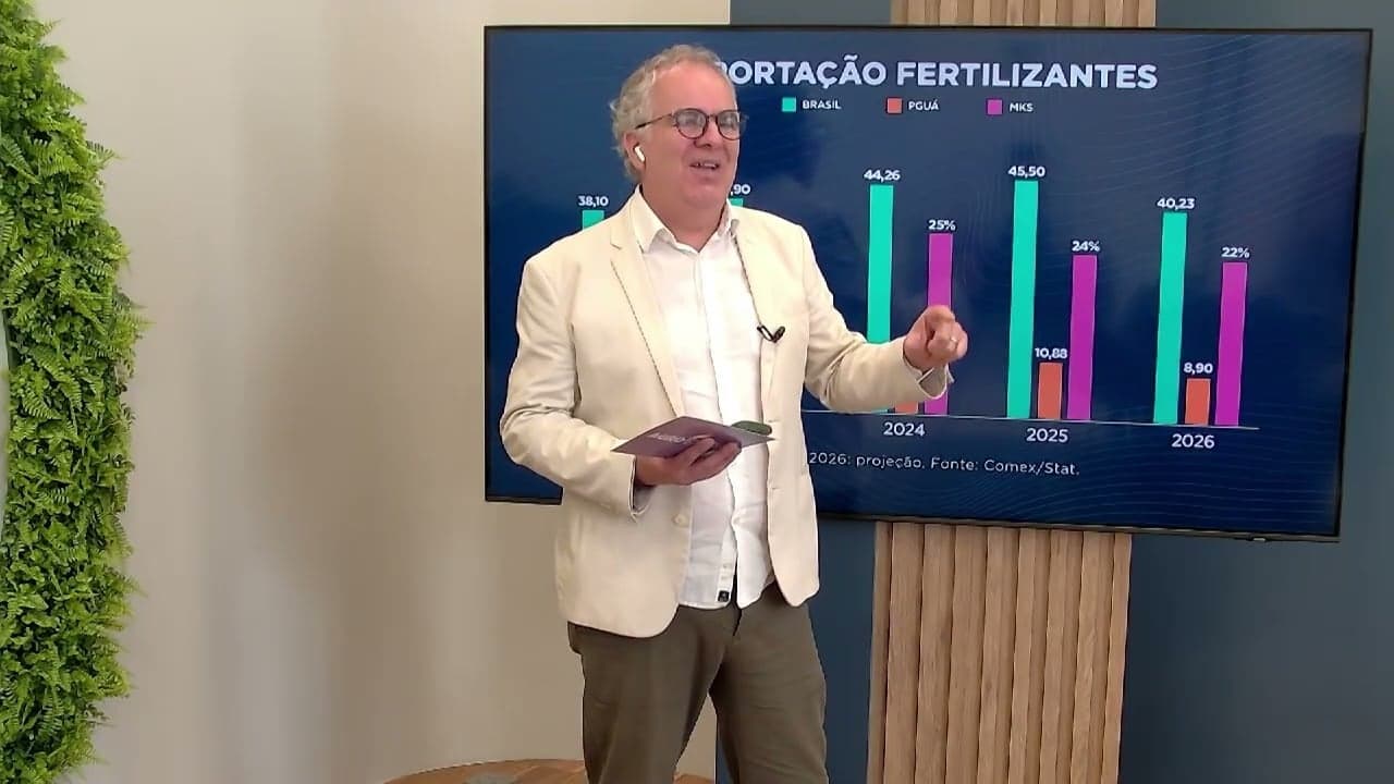 Brasil deve reduzir importação de fertilizantes em mais de 12% em 2026