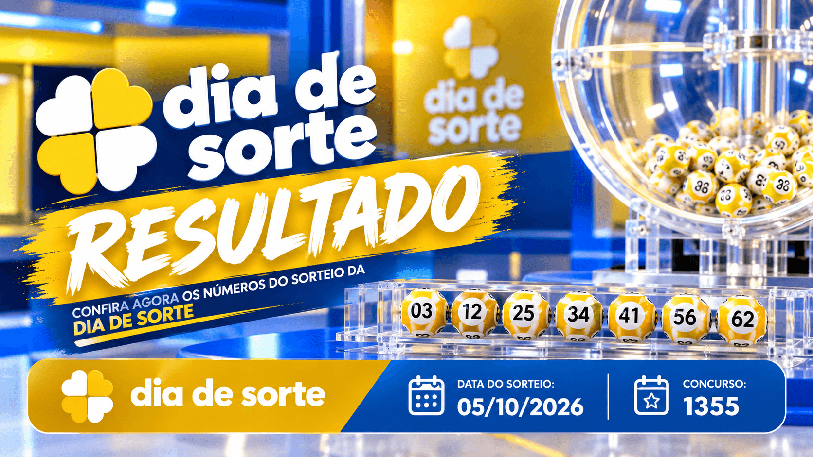 Resultado da Dia de Sorte de hoje: veja as dezenas do concurso 1315