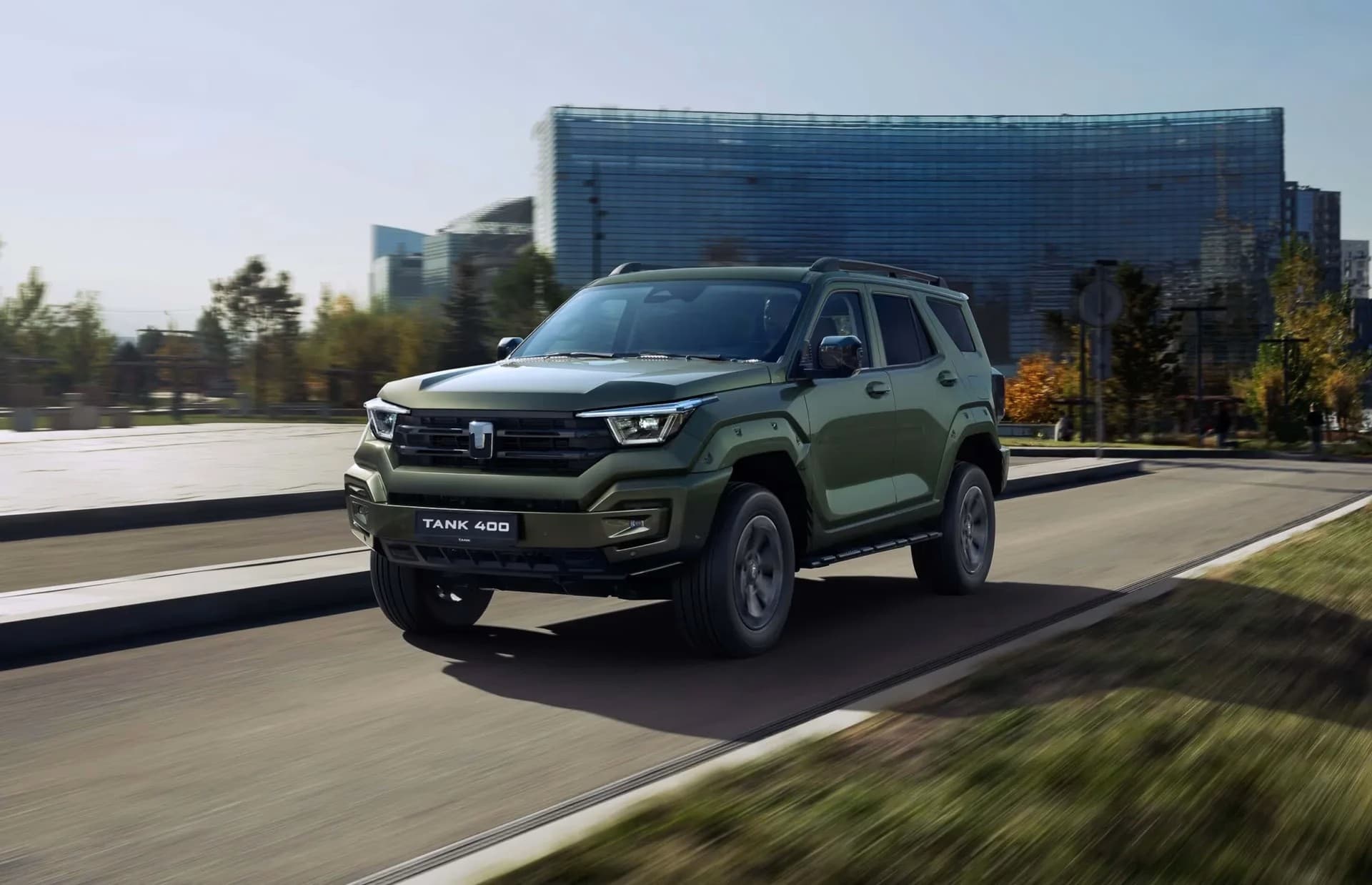 GWM Tank 400 é lançado para competir com o Toyota SW4