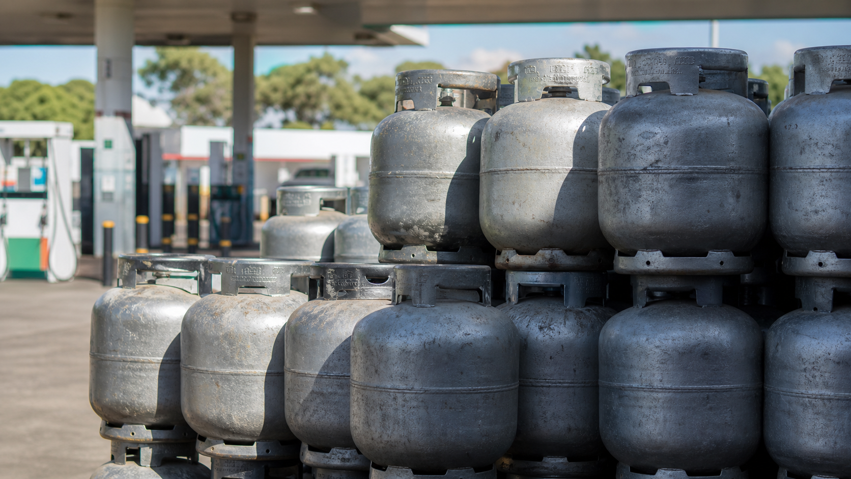 Aumento no preço do gás, enquanto gasolina e diesel caem