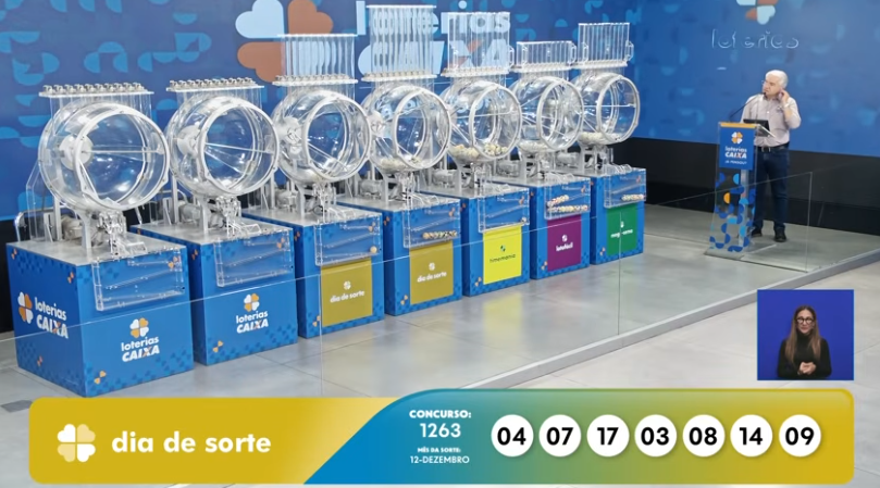 Resultado do Dia de Sorte 1263 hoje (04/08): confira as dezenas sorteadas e o Mês da Sorte