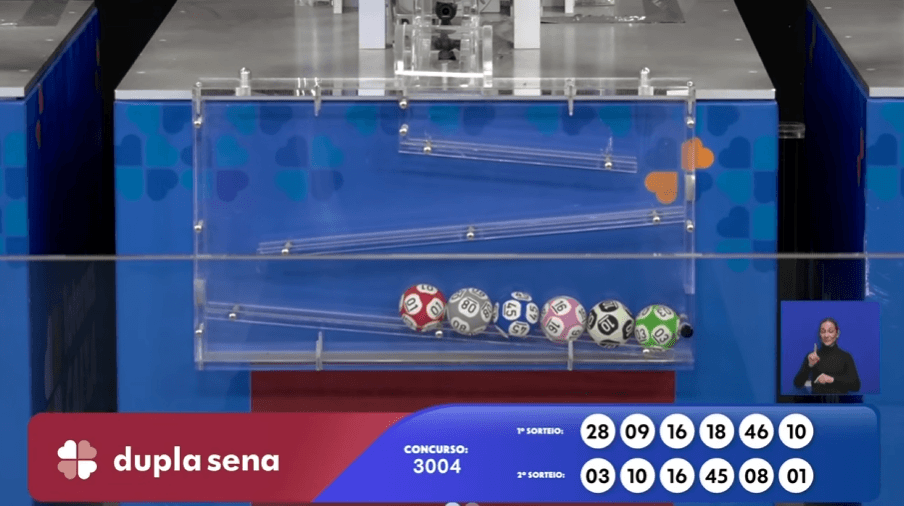 Resultado da Dupla Sena de hoje: confira os números sorteados no concurso 3004