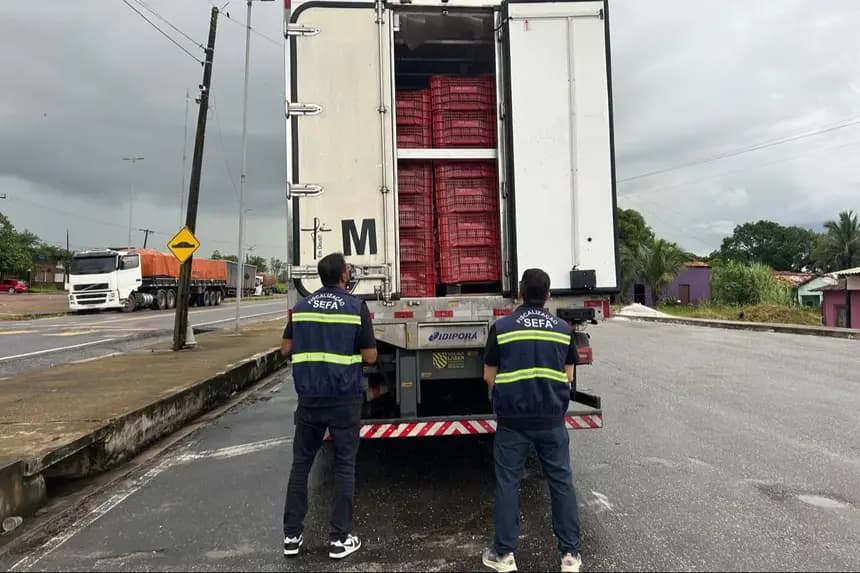 Sefa apreende máquina agrícola e cargas irregulares no Pará