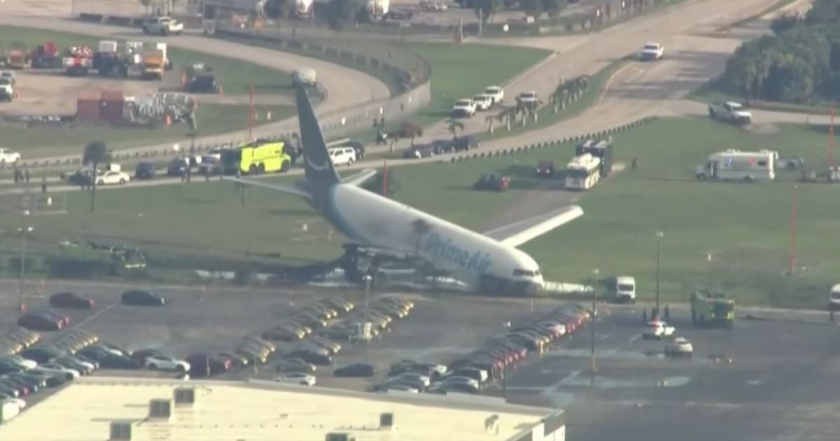 Amazon suspende operações com a 21 Air após acidente em Miami que deixou cinco mortos