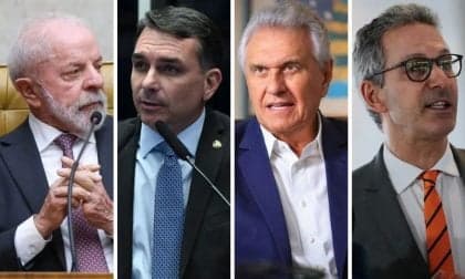 Pesquisas indicam Lula e Flávio Bolsonaro empatados na liderança