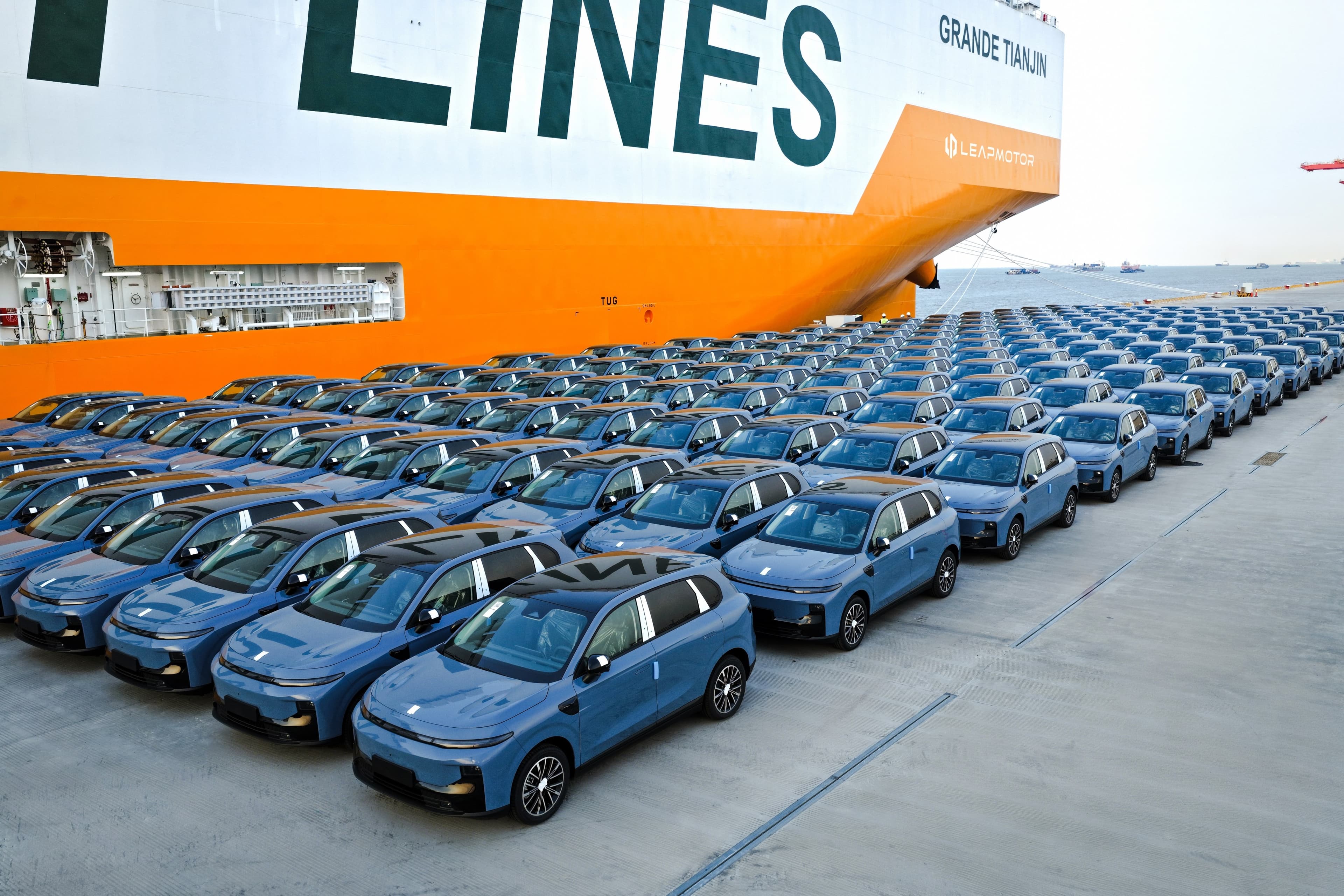 Queda nas vendas de carros na China impulsiona exportações