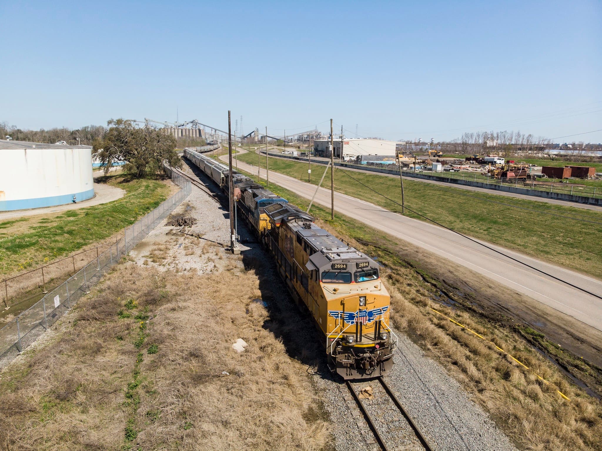 Sobretaxas de combustível para transporte ferroviário nos EUA dobram