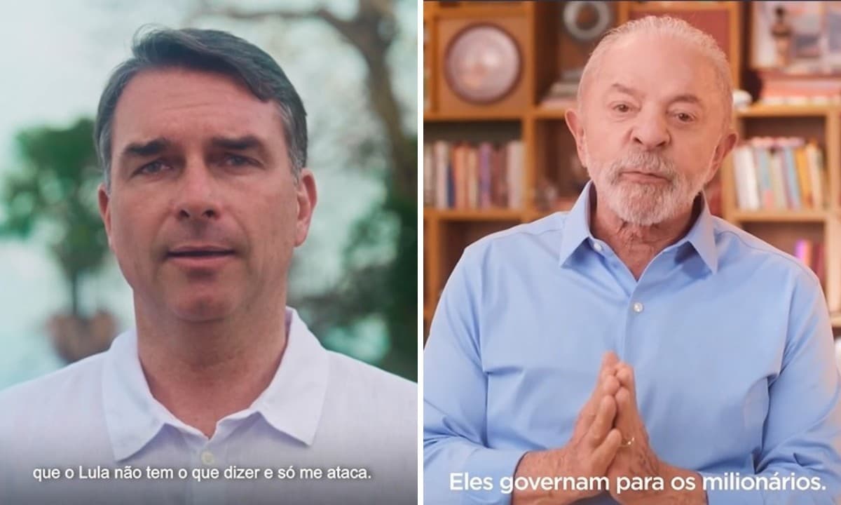 Flávio Bolsonaro busca vantagem sobre Lula no primeiro turno das eleições