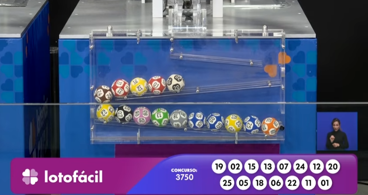 Resultado da Lotofácil 3750 hoje (31/07): confira as 15 dezenas sorteadas