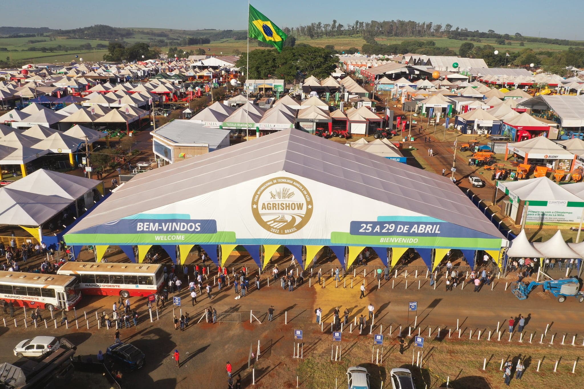 Faesp leva 10 mil produtores à Agrishow 2026 em Ribeirão Preto