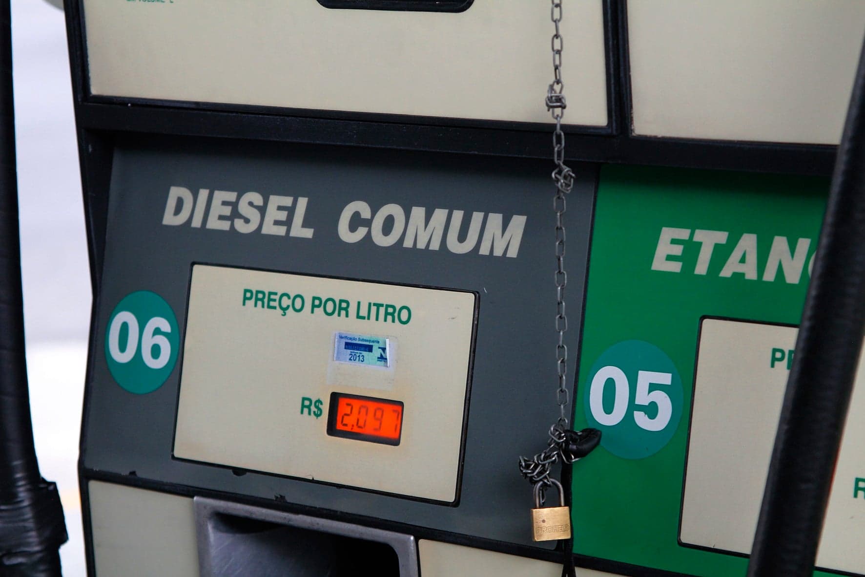 Governo libera R$ 550 milhões para subsídio de diesel